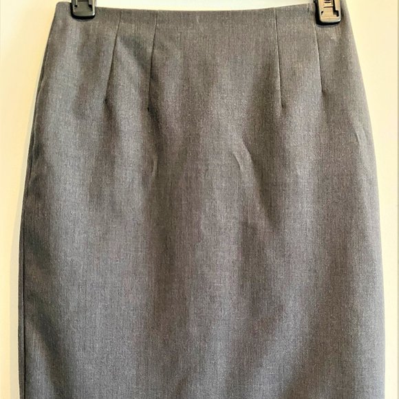 H&M Gray Pencil Skirt Size US 4 - Picture 1 of 7